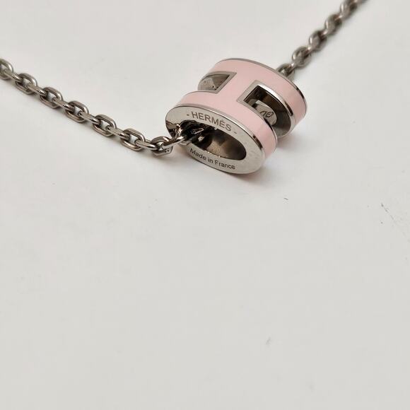 SOLD Hermes Mini Pop H Pendant Pink - Picture 4 of 5